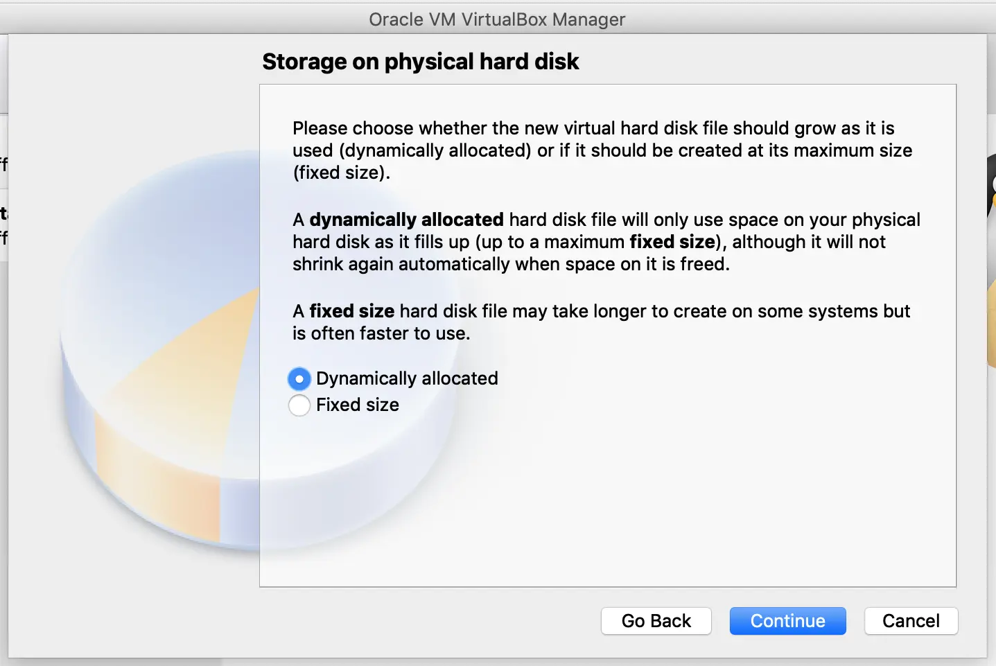 VirtualBox create master VM